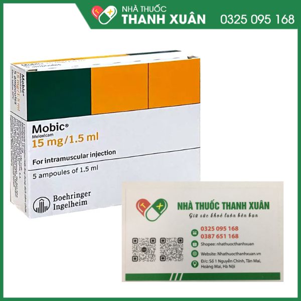 Mobic 15mg/1,5ml điều trị viêm khớp